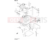 SUZUKI AN400A L2 (2012) Burgman 400 (E19, E24) 72 - FUEL TANK (AN400L2 E02)