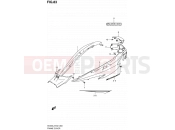 SUZUKI AN400A L2 (2012) Burgman 400 (E19, E24) 83 - FRAME COVER (AN400ZAL2 E02)