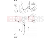 SUZUKI AN400A L2 (2012) Burgman 400 (E19, E24) 114 - HANDLEBAR (AN400AL2 E19)