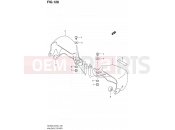 SUZUKI AN400A L2 (2012) Burgman 400 (E19, E24) 128 - KNUCKLE COVER (AN400ZAL2 E51)