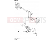 SUZUKI AN400A L3 (2013) Burgman 400 (E02,E19,E24) 20 - OIL PUMP