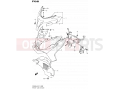 SUZUKI AN400A L3 (2013) Burgman 400 (E02,E19,E24) 86 - FRONT LEG SHIELD (AN400ZAL3 E02)