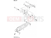 SUZUKI AN400A L3 (2013) Burgman 400 (E02,E19,E24) 177 - REAR CUSHION LEVER (AN400AL3 E02)