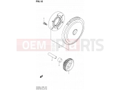 SUZUKI AN400A L4 (2014) Burgman 400 (E02) 12 - STARTER CLUTCH