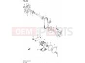 SUZUKI AN400A L4 (2014) Burgman 400 (E02) 19 - OIL PUMP