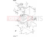 SUZUKI AN400A L4 (2014) Burgman 400 (E02) 59 - FUEL TANK