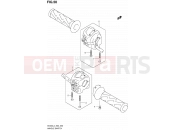 SUZUKI AN400A L4 (2014) Burgman 400 (E02) 50 - HANDLE SWITCH