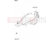 SUZUKI AN400A L4 (2014) Burgman 400 (E02) 64 - FRAME COVER (AN400ZAL4 E19)