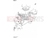 SUZUKI AN400A L4 (2014) Burgman 400 (E02) 77 - FRONT BOX