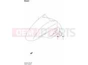 SUZUKI AN400A L4 (2014) Burgman 400 (E02) 81 - FRONT FENDER (AN400AL4 E02)
