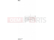 SUZUKI AN400A L4 (2014) Burgman 400 (E19) 1 - GASKET SET