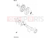 SUZUKI AN400A L4 (2014) Burgman 400 (E19) 13 - CRANK BALANCER