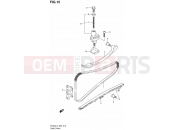 SUZUKI AN400A L4 (2014) Burgman 400 (E19) 15 - CAM CHAIN