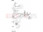 SUZUKI AN400A L4 (2014) Burgman 400 (E19) 65 - FRONT LEG SHIELD (AN400L4 E19)