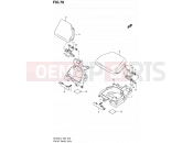 SUZUKI AN400A L4 (2014) Burgman 400 (E19) 78 - FRONT PANEL BOX