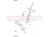 SUZUKI AN400A L4 (2014) Burgman 400 (E19) 119 - STEERING STEM (AN400L4 E19)