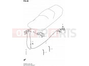 SUZUKI AN400A L4 (2014) Burgman 400 (E24) 48 - SEAT SUPPORT BRACKET