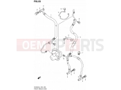 SUZUKI AN400A L4 (2014) Burgman 400 (E24) 55 - FRONT BRAKE HOSE