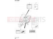 SUZUKI AN400A L5 (2015) Burgman 400 (E02) 496D - LABEL (AN400ZAL5 E02)