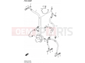 SUZUKI AN400A L5 (2015) Burgman 400 (E02) 536B - FRONT BRAKE HOSE (AN400AL5 E02)