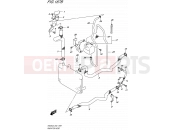 SUZUKI AN400A L5 (2015) Burgman 400 (E19) 187B - RADIATOR HOSE (AN400AL5 E02)