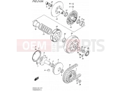 SUZUKI AN400A L5 (2015) Burgman 400 (E19) 210A - TRANSMISSION (1)