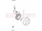 SUZUKI AN400A L5 (2015) Burgman 400 (E19) 303A - MAGNETO