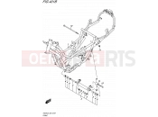 SUZUKI AN400A L5 (2015) Burgman 400 (E19) 401B - FRAME (AN400AL5 E02)