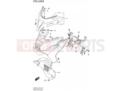 SUZUKI AN400A L5 (2015) Burgman 400 (E19) 435A - FRONT LEG SHIELD (AN400L5 E19)