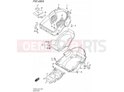 SUZUKI AN400A L5 (2015) Burgman 400 (E19) 456A - HELMET BOX