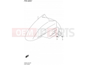 SUZUKI AN400A L5 (2015) Burgman 400 (E19) 460C - FRONT FENDER (AN400AL5 E19)