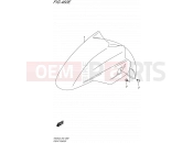 SUZUKI AN400A L5 (2015) Burgman 400 (E19) 460E - FRONT FENDER (AN400ZAL5 E19)