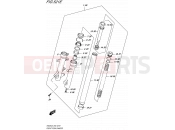 SUZUKI AN400A L5 (2015) Burgman 400 (E19) 521E - FRONT FORK DAMPER (AN400ZAL5 E19)