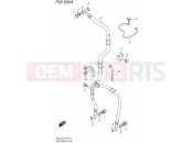 SUZUKI AN400A L5 (2015) Burgman 400 (E19) 536A - FRONT BRAKE HOSE (AN400L5 E19)