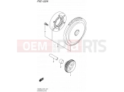 SUZUKI AN400A L5 (2015) Burgman 400 (E99) 122A - STARTER CLUTCH