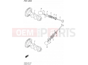 SUZUKI AN400A L5 (2015) Burgman 400 (E99) 126A - CAMSHAFT/VALVE