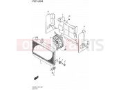 SUZUKI AN400A L5 (2015) Burgman 400 (E99) 185A - RADIATOR