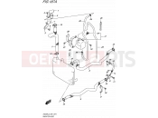 SUZUKI AN400A L5 (2015) Burgman 400 (E99) 187A - RADIATOR HOSE