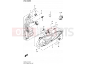 SUZUKI AN400A L5 (2015) Burgman 400 (E99) 338A - FRONT COMBINATION LAMP (W/REFLECTOR) (AN400AL5 E99)