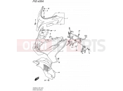 SUZUKI AN400A L5 (2015) Burgman 400 (E99) 435A - FRONT LEG SHIELD (AN400AL5 E99)