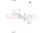 SUZUKI AN400A L5 (2015) Burgman 400 (E99) 472A - KNUCKLE COVER (AN400ZAL5 E99)