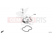 HONDA GB350S GB350SS 2025 E-1 CYLINDER HEAD COVER
