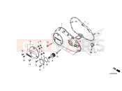 HONDA GB350S GB350SS 2025 E-6 RIGHT CRANKCASE COVER