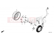 HONDA GB350S GB350SS 2025 E-11 GENERATOR