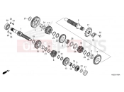 HONDA GB350S GB350SS 2025 E-17 TRANSMISSION