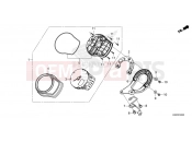 HONDA GB350S GB350SS 2025 F-2 METER