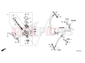 HONDA GB350S GB350SS 2025 F-5-10 FRONT BRAKE MASTER CYLINDER
