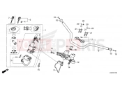 HONDA GB350S GB350SS 2025 F-7 HANDLE PIPE/TOP BRIDGE