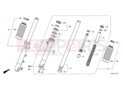 HONDA GB350S GB350SS 2025 F-11 FRONT FORK