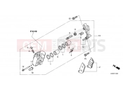 HONDA GB350S GB350SS 2025 F-12 FRONT BRAKE CALIPER